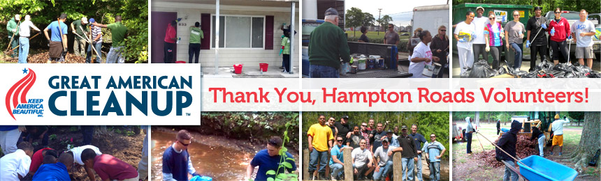 The-Great-American-Cleanup-National-Action-Days-Hampton-Roads-Virginia-Volunteers-Thank-You The-Great-American-Cleanup-National-Action-Days-Hampton-Roads-Virginia-Volunteers-Thank-You