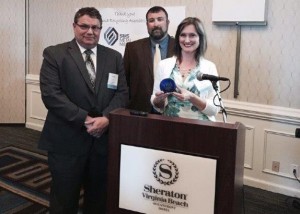 From left to right: Dennis Bagley, Donna Corbus, and Henry Strickland.