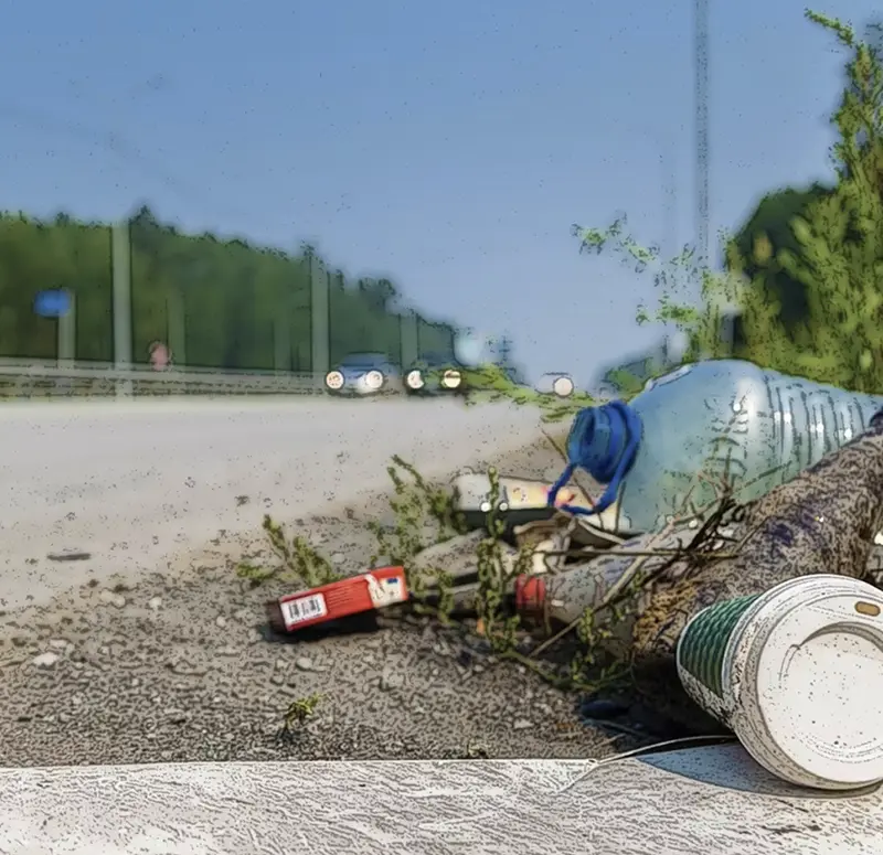 You Litterally Can - Road Litter