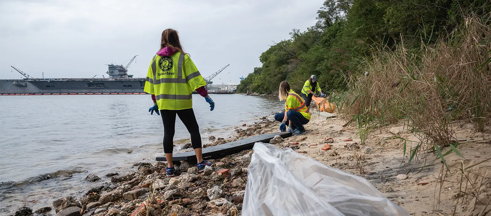 Great American Cleanup at the beach